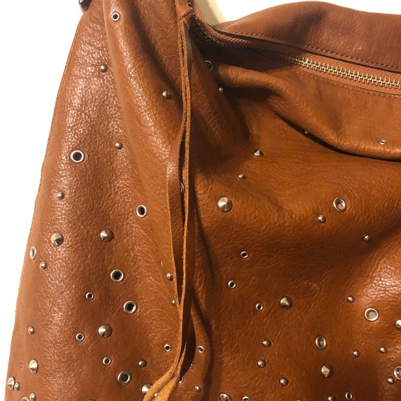ππ *ππ΄RARE* REBECCA MINKOFF STUDDED HOBO BAGπ HOSTS PICK! - Picture 4 of 16